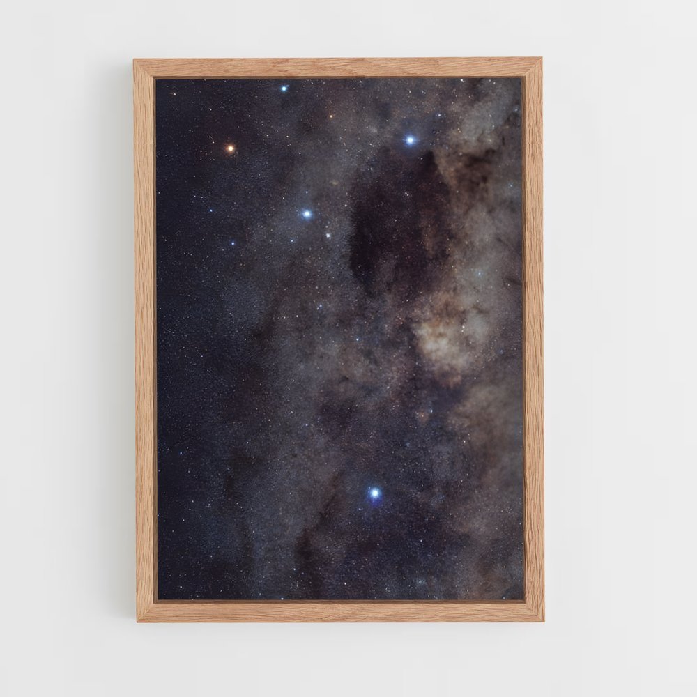 Poster Southern Cross magnifique – affiche Constellations (vue 4)